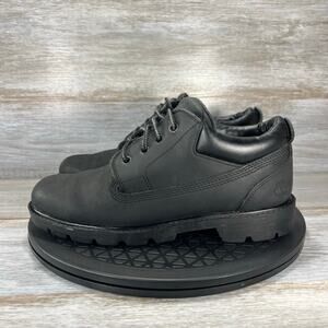 Timberland Women’s Chukka Low Black Leather Boots Size 6 M